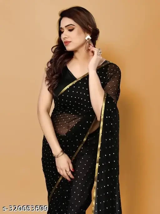 NEW TRENDY CHIFFON SAREE